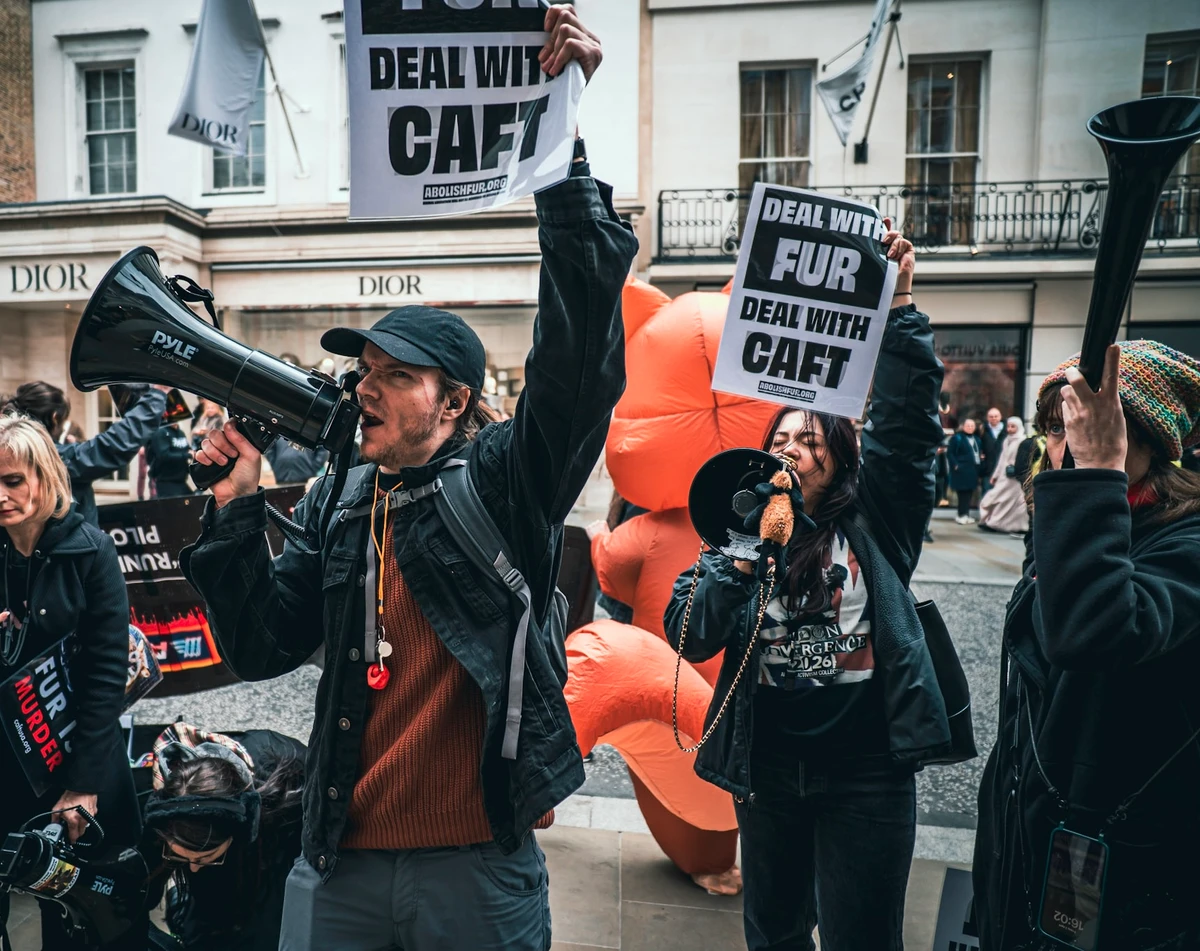 Animal rights activists